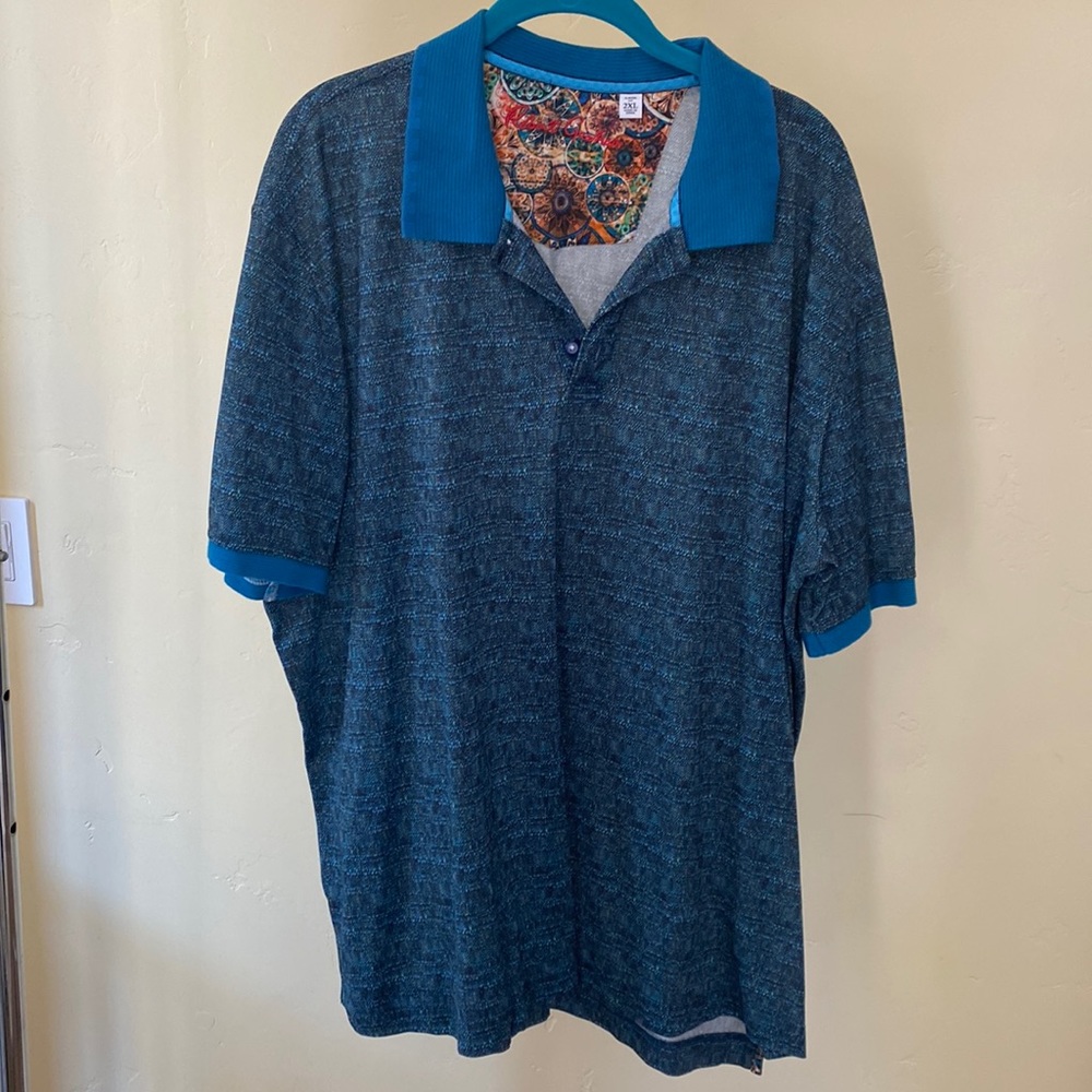 Robert Graham Classic fit polo, size 2XL.